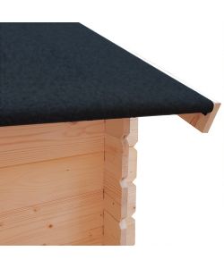 Casetta in Legno Bh25 Forrest 249x249 cm con Porta Doppia Finestrata