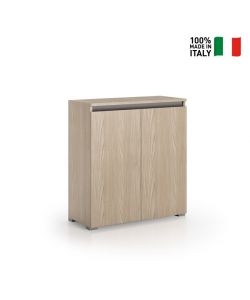Terraneo Mobile Multiuso Olmo - 2 Ante - 3 Ripiani Regolabili - 80x37x102 cm