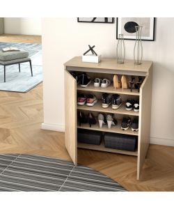 Terraneo Mobile Multiuso Olmo 80x37x102 cm - 2 Ante e 3 Ripiani