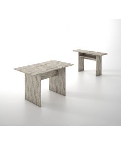 Terraneo Tavolo Consolle Estensibile Opl Vintage 120x35/70x75