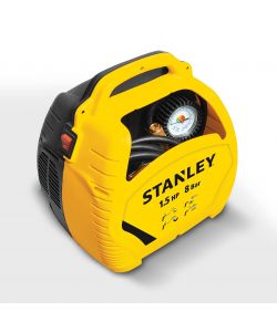 Stanley Compressore Elettrico - 1.5Hp 1100W 8Bar - Con Accessori