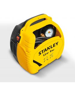 Stanley Compressore Elettrico - 1.5Hp 1100W 8Bar - Con Accessori