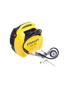 Stanley Compressore Elettrico - 1.5Hp 1100W 8Bar - Con Accessori