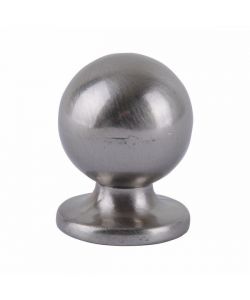 Pomolo Sfera Zama Nickel Satinato Mm 20