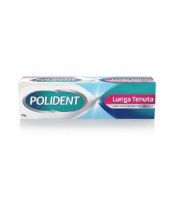 Polident Adesivo per Protesi Dentale Lunga Tenuta 40 g Gusto Menta Delicata
