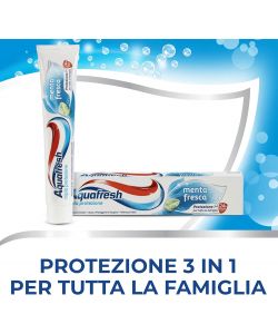 Aquafresh Dentifricio Tripla Protezione Menta 75ml Denti Forti Gengive Sane