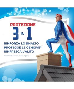 Aquafresh Dentifricio Tripla Protezione Menta 75ml Denti Forti Gengive Sane