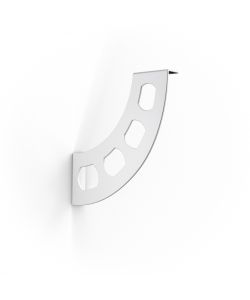 Reggimensola Boomerang bianco 18 cm
