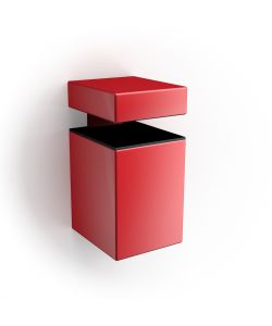 Reggimensola Block rosso 4 cm