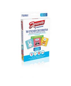 Adesivi antizanzara Zanzarella Stickers Baby 18 Pz