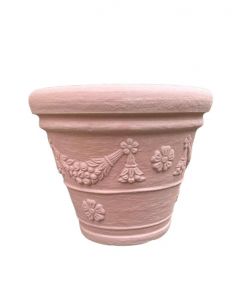 Telcom Vaso in Resina Effetto Terracotta - Impruneta -  40 cm