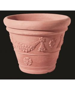 Vaso effetto terracotta � 50 cm