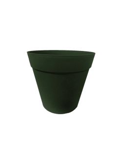 Telcom Vaso conico Chicago 35x31 cm verde per interni ed esterni