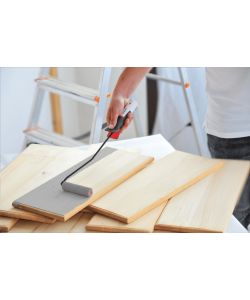 Nespoli Minirullo Pittura 6 cm Rosso Teflon Manico Soft Touch