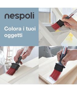 Nespoli Pennello Pittura Piatto SoftTouch 25 mm  per Smalti Acqua