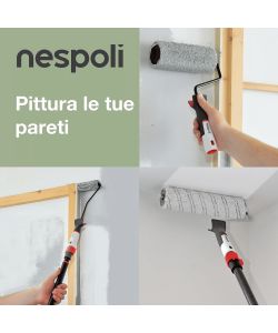 Nespoli Ricambio Rullo Pittura 15cm Teflon - Superfici Lisce