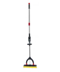 Supermop in microfibra con strizzatore h130 cm