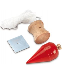 Nespoli Kit Piombo da Muratore a Pera 500g con Filo 5m per Edilizia