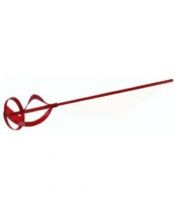 Nespoli Miscelatore a Elica 60x400 mm Rosso in Metallo per Vernici