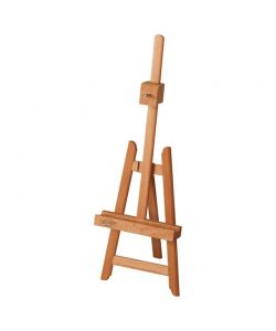 Cavalletto da Tavolo a Lira in Faggio Massiccio Regolabile 32 cm