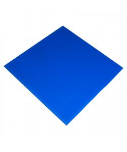 Vetronova Lastra polionda polipropilene azzurro 100x200 cm 2,5 mm