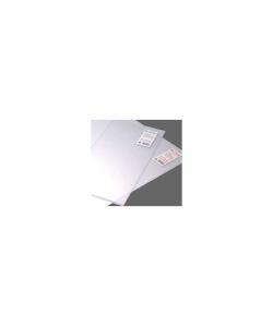 Vetro Sintetico Trasparente Esterno - Colore:Traslucido, Spessore 1.2 mm,  Larghezza 30 cm, Lunghezza 24 cm, superficie