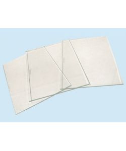 Lastra Vetro Sintetico Trasparente 500x500 mm Spessore 2 mm