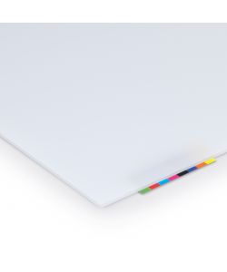 Vetronova Lastre in Vetro Sintetico Liscio Opale 200x100 cm Spessore 2,5 mm