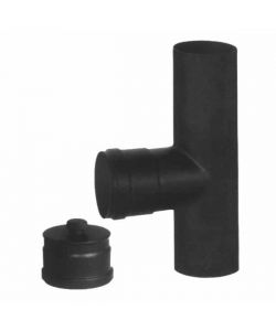 Gomito T Acciaio 8 Nero 2Mm Pellet Ala