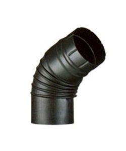 Gomito Smaltato Aperto 65 15 cm Nero Op Aeternum Ala