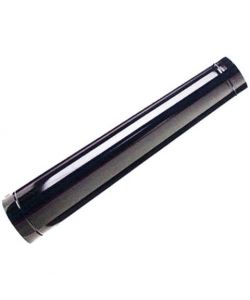 Tubo Smaltato Ridotto 20/15 X 100 Nero Opaco