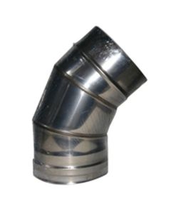 Gomito Inox Settori 45 14 cm Ala