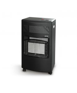 Zephir Stufa a Gas Infrarossi - Nera - 4,2 kW - Potenza Regolabile