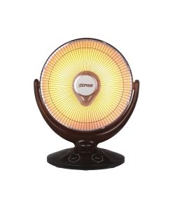 Zephir Stufa Elettrica a Parabola in Carbonio - Nera - 450W - 900W