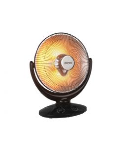 Zephir Stufa Elettrica a Parabola in Carbonio - Nera - 450W - 900W