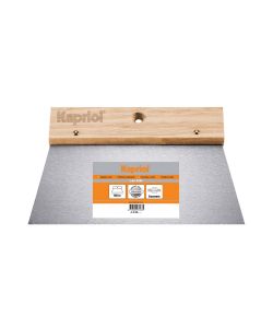 KAPRIOL Spatola liscia per colla 140 mm con impugnatura in legno