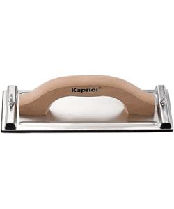 Frattone smerigliatore - Rifinitura bordi in alluminio 280x83mm - Legno