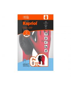 Kapriol Guanti Easy Grip Taglia 11 - Guanti da Giardinaggio Antiscivolo - Comfort e Resistenza per Lavori di Giardinaggio