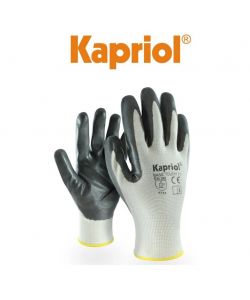 Kapriol Guanti da Lavoro Basic Touch Taglia 11 Nitrile Poliestere