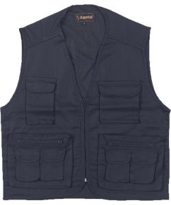 Kapriol Gilet Multitasche Blu M Pratico e Funzionale per Professionisti
