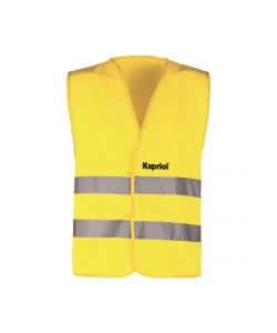 KAPRIOL Gilet HV Giallo - Alta Visibilit� Taglia Unica per Sicurezza