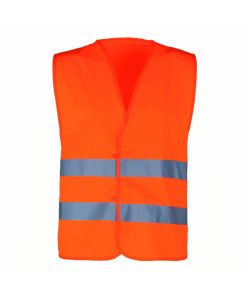 Kapriol Gilet da Lavoro Arancione Fluo Alta Visibilit� - Taglia Unica