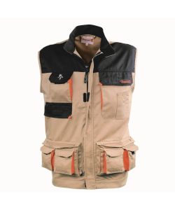 Gilet Colore Beige e Nero. Taglia XL