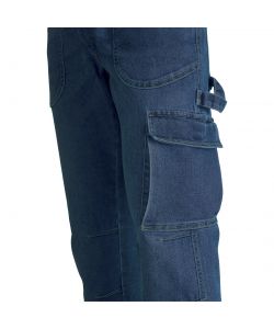 Kapriol Jeans da Lavoro Touran - Elasticizzati con Tasche - Taglia L