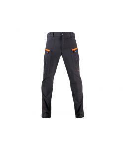 Kapriol Pantalone da Lavoro Tech Easy Nero con Ampie Tasche - TG.XL