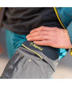KAPRIOL Pantaloni da Lavoro Elasticizzati Grigi con Tasca Cargo L