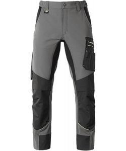 KAPRIOL Pantaloni da lavoro Dynamic grigio XL elasticizzati e waterproof