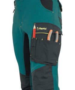 KAPRIOL Pantaloni da lavoro Dynamic grigio XL elasticizzati e waterproof