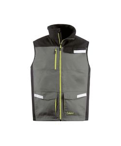 Kapriol Gilet Multitasche Kavir Grigio XL - Rifrangente per Lavoro