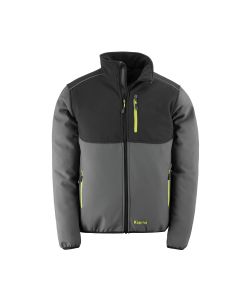 Kapriol Giacca Softshell Grigia Kavir S Antivento e Water Repellent